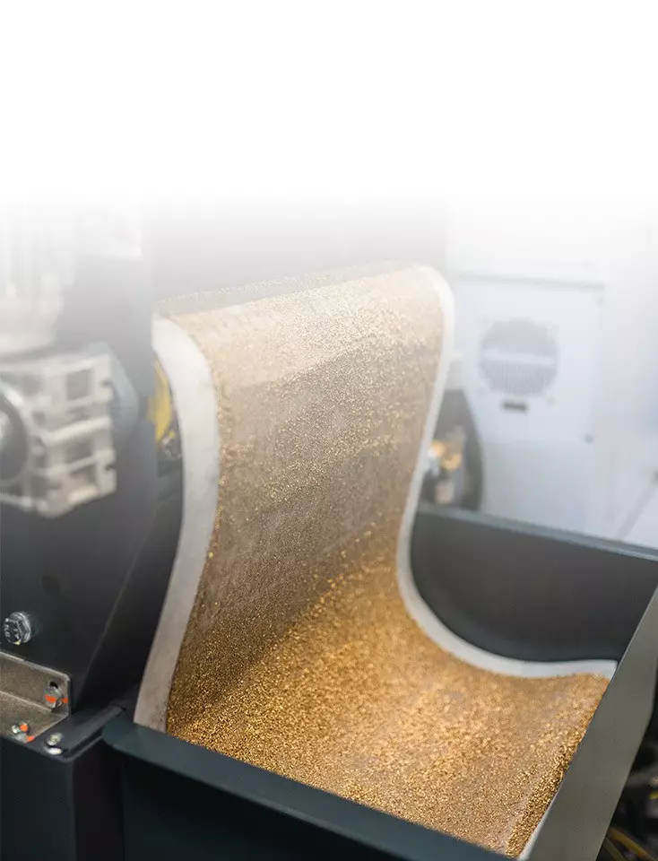 Chip processing plant.